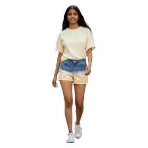 There Abouts Stylish Ombre Denim Shorts Teen Size 12